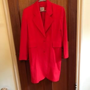 VINTAGE Red Parisian Jacket